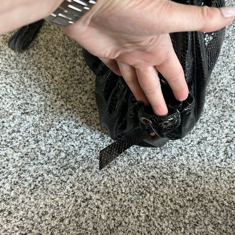 Lockheart Python Juliette Satchel - image 6